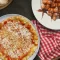 Kids Cheese Pizza Pie w/ Zeppoles